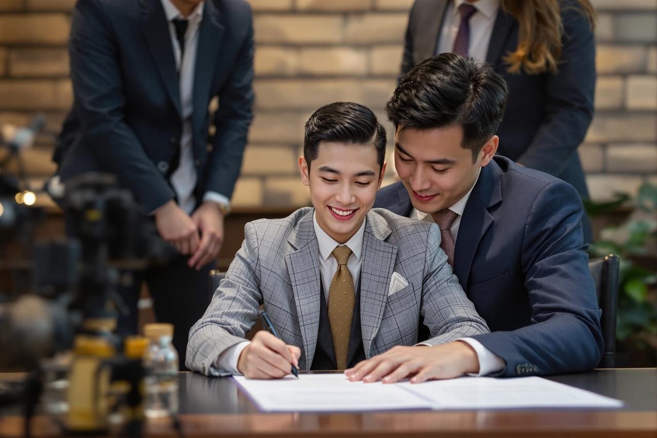 签约新生代演员陈思远，天堂电影艺人矩阵再添新星